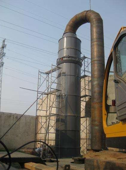 酸雾净化塔废气收集和管路系统